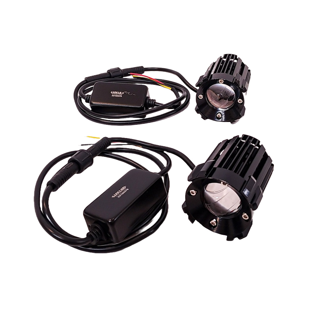 OFF ROAD FARO DE LED UNIVERSAL LUZ LED BLANCA, AMBAR Y AZUL CON FUNCION ESTABLE  9V-36V 1 LED - 40 WATTS - JUEGO DE 2 UNIDADES MEDIDAS 36*56*47.8(mm) - 2