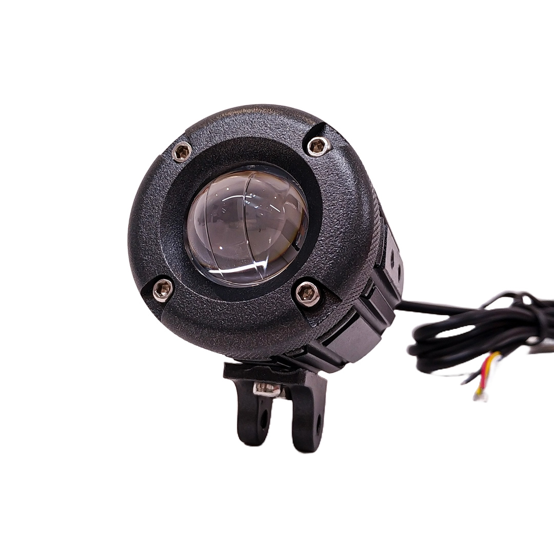 OFF ROAD FARO DE LED UNIVERSAL LUZ LED BLANCA Y AMBAR ESTABLE CON CAMBIO DE LUZ 9V-36V 1 LED - 18 WATTS - JUEGO DE 2 UNIDADES MEDIDAS 105*55(mm) - 2