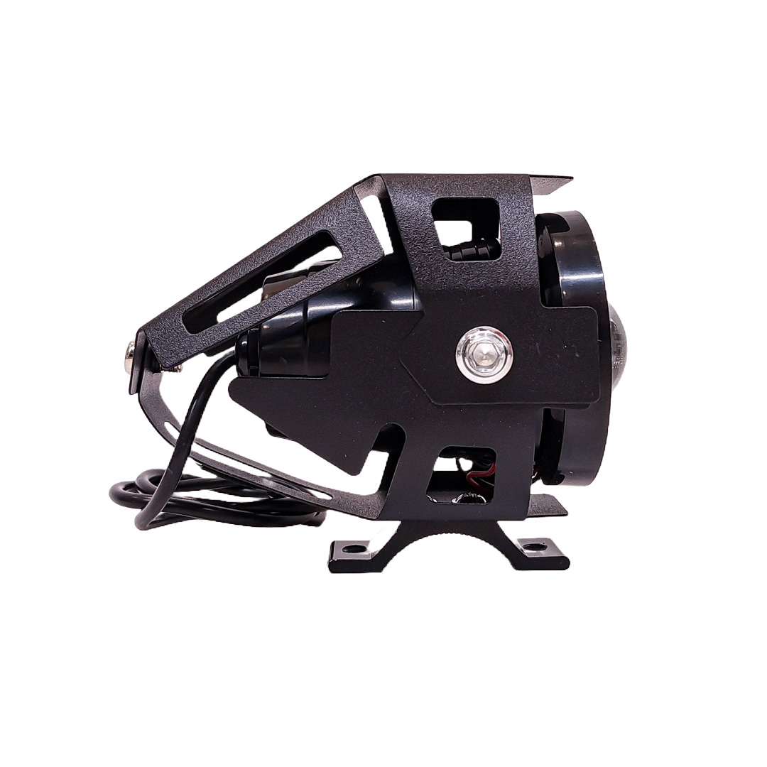 OFF ROAD FARO DE LED UNIVERSAL LUZ LED BLANCA ESTABLE CON FUNCION FLASH Y OJO DE ANGEL AZUL, ROJO, VIOLETA, VERDE Y ROSA 9V-36V 1 LED - 30 WATTS MEDIDAS 120*61*30 (mm)