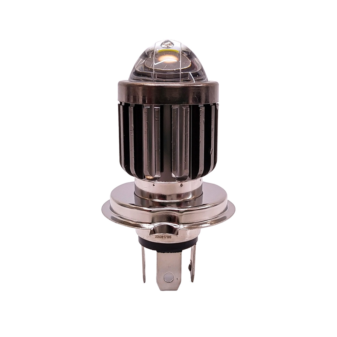 OFF ROAD FARO DE LED UNIVERSAL LAMPARA LED MOTO H4 BLANCA Y AMBAR CON FUNCION COMBINADA 12V 15 WATTS - 2