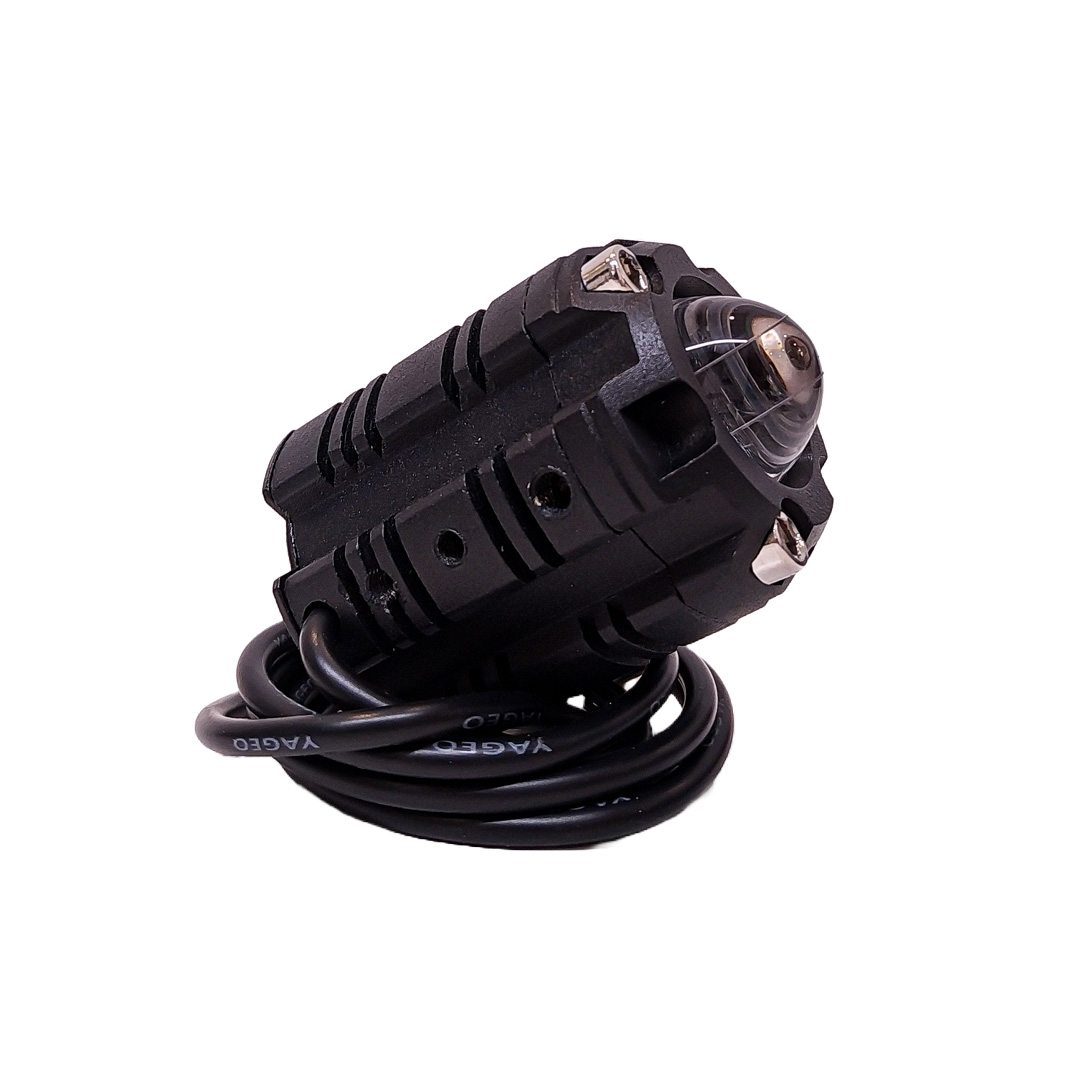 OFF ROAD FARO DE LED UNIVERSAL LUZ LED BLANCA Y AMBAR ESTABLE CON CAMBIO DE LUZ Y FUNCION FLASH 9V-36V 1 LED - 18 WATTS - JUEGO DE 2 UNIDADES MEDIDAS 64.5 * 66 * 48 (mm) - 3
