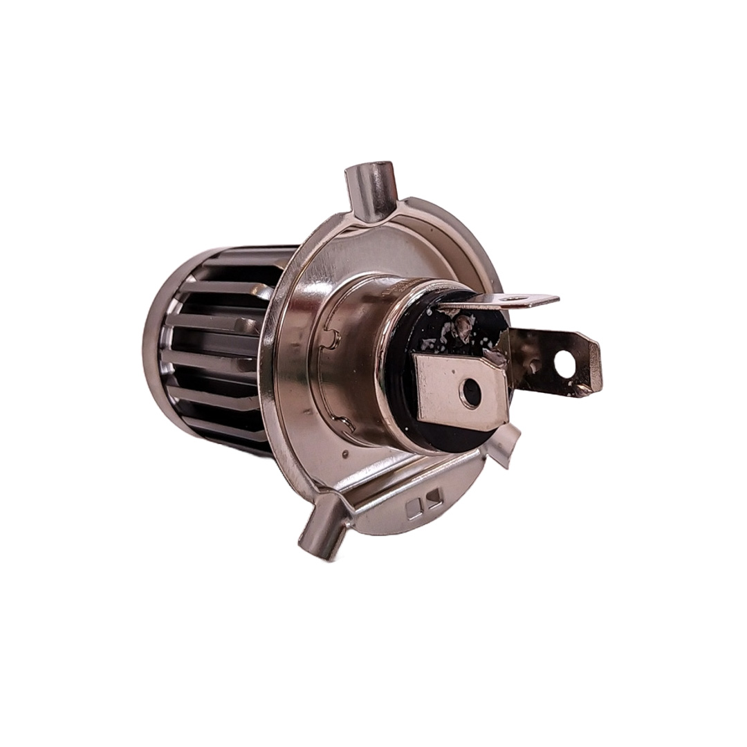 OFF ROAD FARO DE LED UNIVERSAL LAMPARA LED MOTO H4 BLANCA Y AMBAR CON FUNCION COMBINADA 12V 15 WATTS - 4