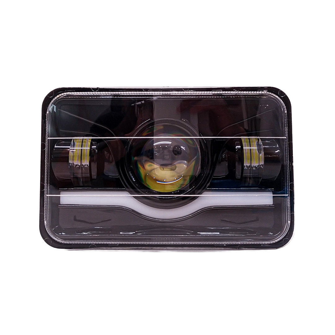 OFF ROAD FARO DE LED UNIVERSAL LUZ MULTILED BLANCA CON FUNCION ALTA Y BAJA  9V-36V 80 WATTS  MEDIDAS 5" - 5