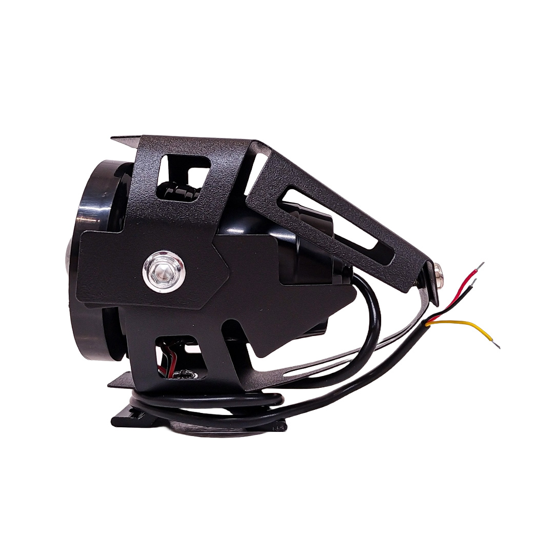 OFF ROAD FARO DE LED UNIVERSAL LUZ LED BLANCA ESTABLE CON FUNCION FLASH Y OJO DE ANGEL AZUL, ROJO, VIOLETA, VERDE Y ROSA 9V-36V 1 LED - 30 WATTS  MEDIDAS 120*61*30 (MM) - 3