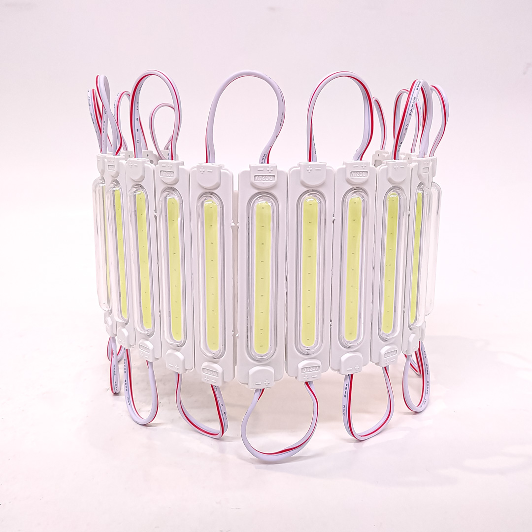 MODULO LED COB PLACA LED COB AUTOADHESIVO 12V COLOR BLANCO 8,5CM X 2CM CANTIDAD POR CAJA MASTER 2000