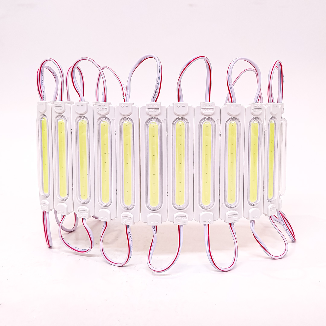 MODULO LED COB PLACA LED COB AUTOADHESIVO 24V COLOR BLANCO 8,5CM X 2CM CANTIDAD POR CAJA MASTER 2000