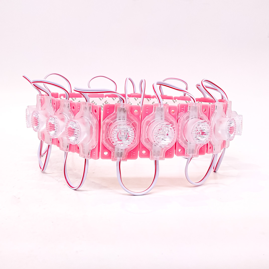 MODULO LED SMD 1 LED SMD CON LUPA AUTOADHESIVO 24V COLOR ROJO 4,5CM X 3CM CANTIDAD POR CAJA MASTER 1000
