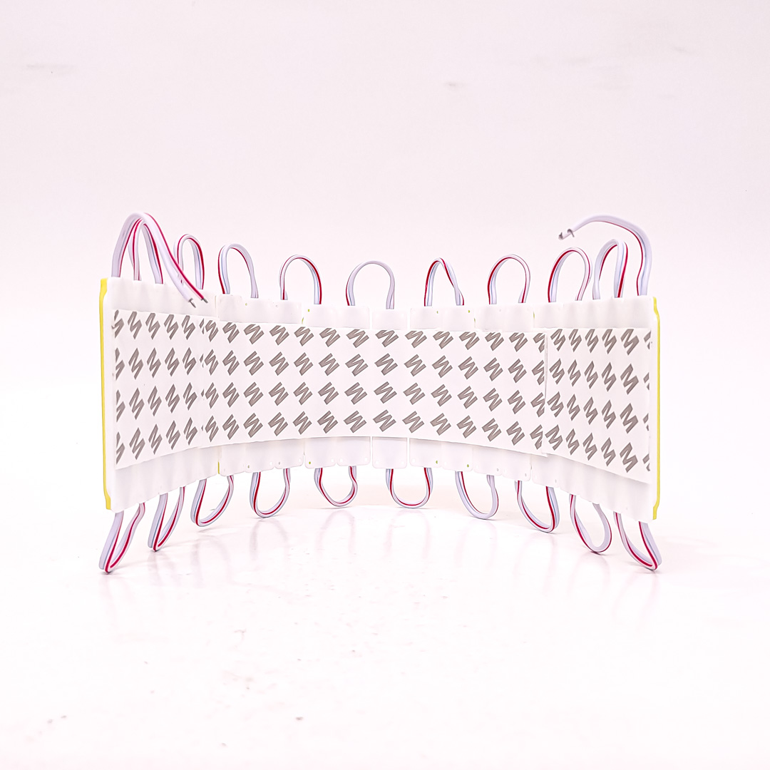 MODULO LED COB PLACA LED COB FUME AUTOADHESIVO 24V COLOR AMBAR 7CM X 1,5CM - 2