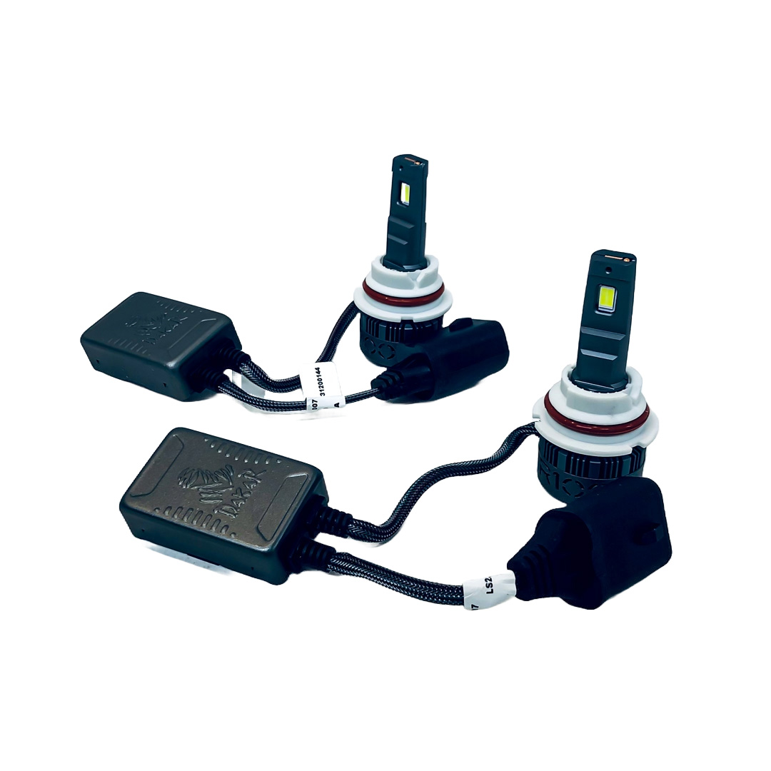 OFF ROAD KIT DE LED DAKAR NEW SERIES CANBUS 9007 HB5 DAKAR NEW SERIES 50% + LUZ CHIP CSP SUPER CANBUS 45000 LUMENS 55 WATTS 12V CON COOLER