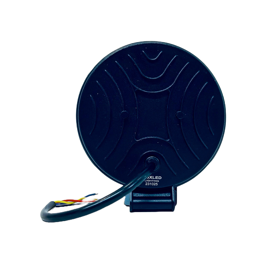 OFF ROAD FARO DE LED UNIVERSAL FARO DE LED CIRULAR - 47 LED 141W BLANCO CON OJO DE ANGEL DRL BLANCO  10.8X2X11CM 12V A 36VV - 4