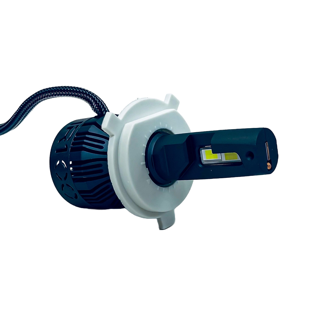 OFF ROAD KIT DE LED DAKAR NEW SERIES CANBUS H4 DAKAR NEW SERIES 50% + LUZ CHIP CSP SUPER CANBUS 45000 LUMENS 55 WATTS 12V CON COOLER - 6