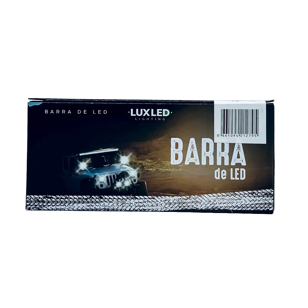 OFF ROAD BARRA DE LED EPISTAR RECTA BARRA DE 12 LED 36 WATTS  - EPISTAR (16,6 CM DE LARGO) -  CARCAZA DE ALUMINIO - HAZ DE LUZ SPOT (CODIGO ANTERIOR: BAR36EPI) CANTIDAD POR CAJA MASTER 40 - 5