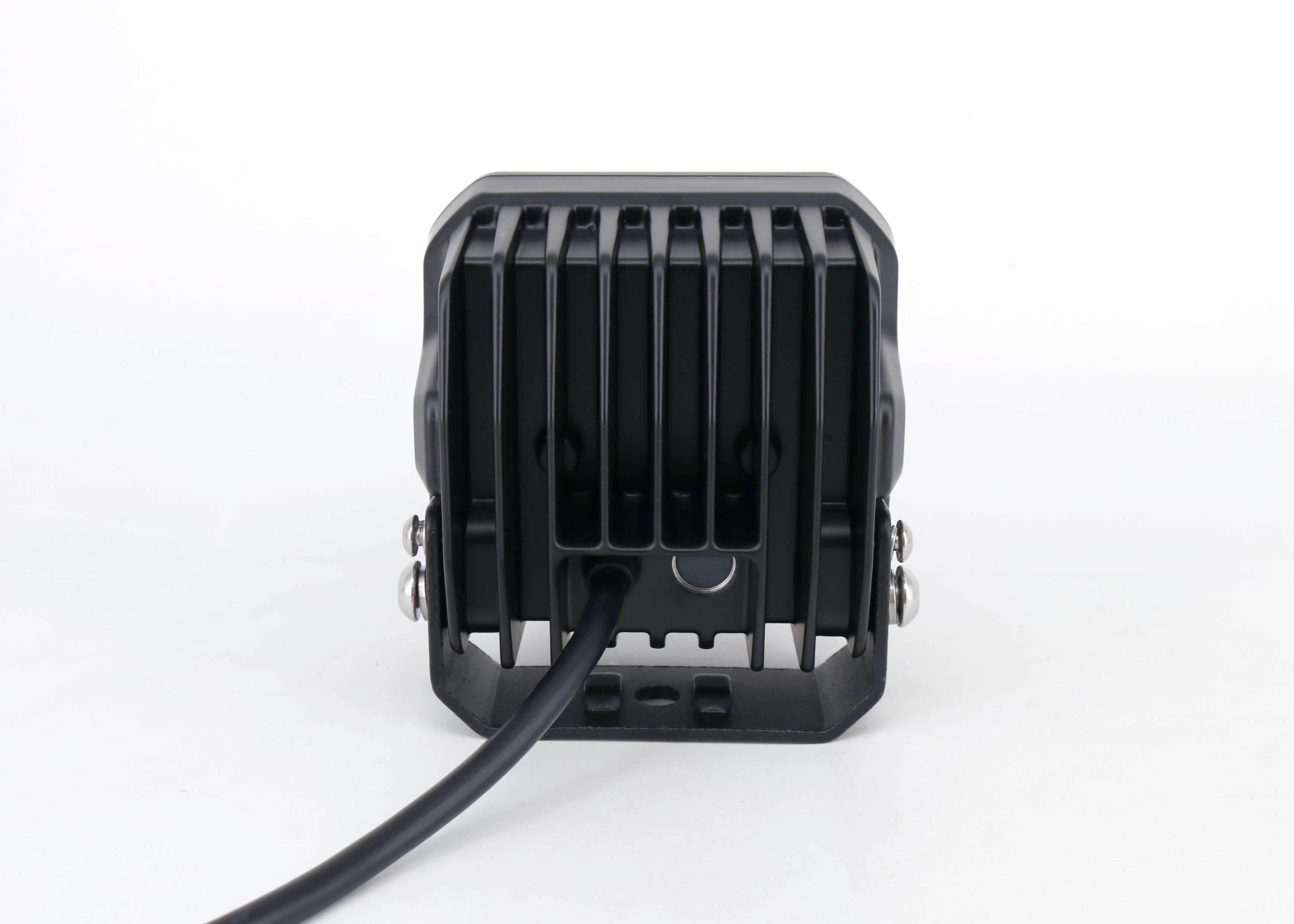 OFF ROAD FARO DE LED UNIVERSAL CUADRADO 4'' COLOR BLANCO CON GIROS AMBAR - 60 WATTS - 6 CHIP OSRAM P9 - 12V/24V - 4