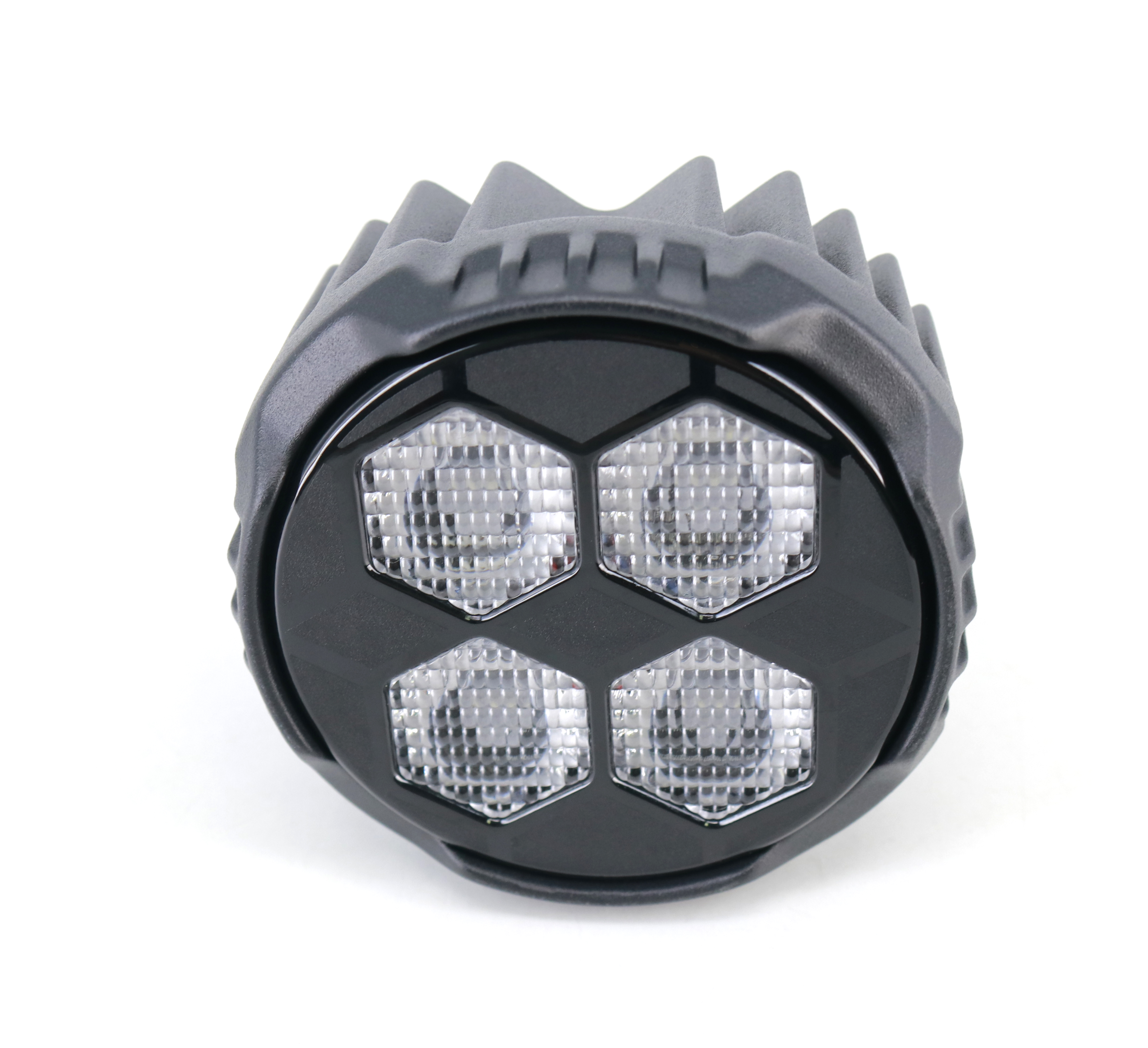 OFF ROAD FARO DE LED UNIVERSAL REDONDO 3,1" COLOR BLANCO - 40 WATTS - 4 CHIPS LED OSRAM LP/HF - 12V/24V