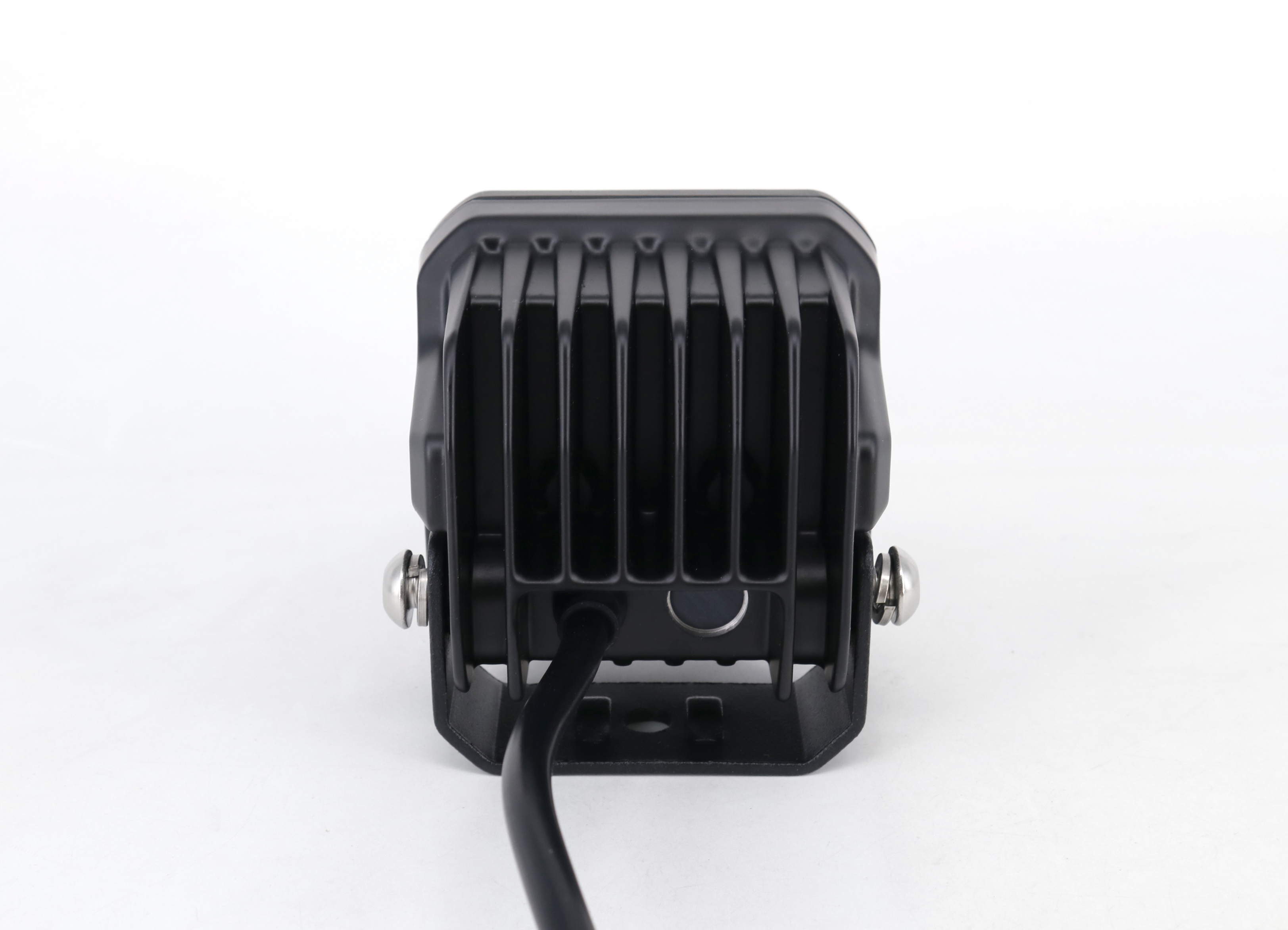 OFF ROAD FARO DE LED UNIVERSAL CUADRADO 3'' COLOR BLANCO CON GIROS AMBAR - 20 WATTS - 4 CHIP OSRAM P8 - 12V/24V - 5