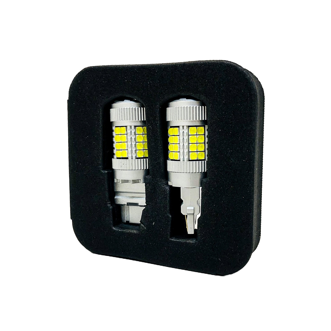 LED SENALIZACION CREE 3156 T20 COLOR BLANCO - 24 WATTS SUPER CANBUS- 40 LED CREE - 12V/24V - 7