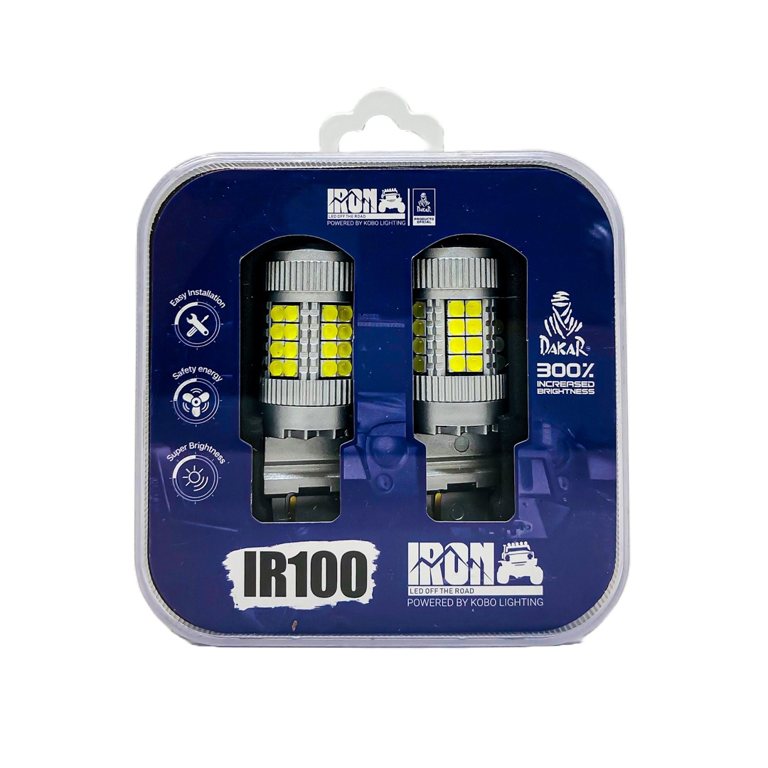 LED SENALIZACION CREE 3157 T20 COLOR BLANCO - 24 WATTS SUPER CANBUS- 40 LED CREE - 12V/24V