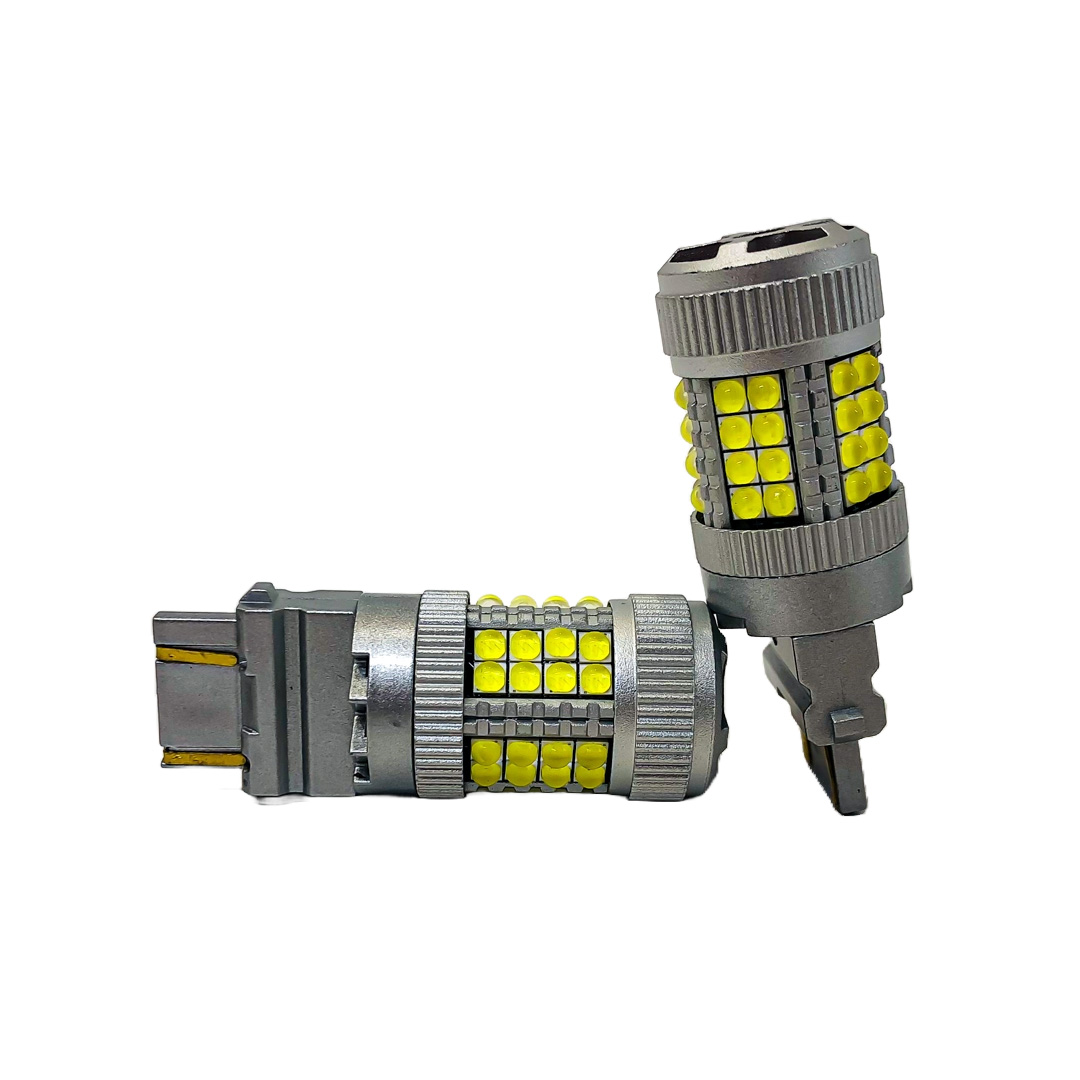 LED SENALIZACION CREE 3157 T20 COLOR BLANCO - 24 WATTS SUPER CANBUS- 40 LED CREE - 12V/24V - 2