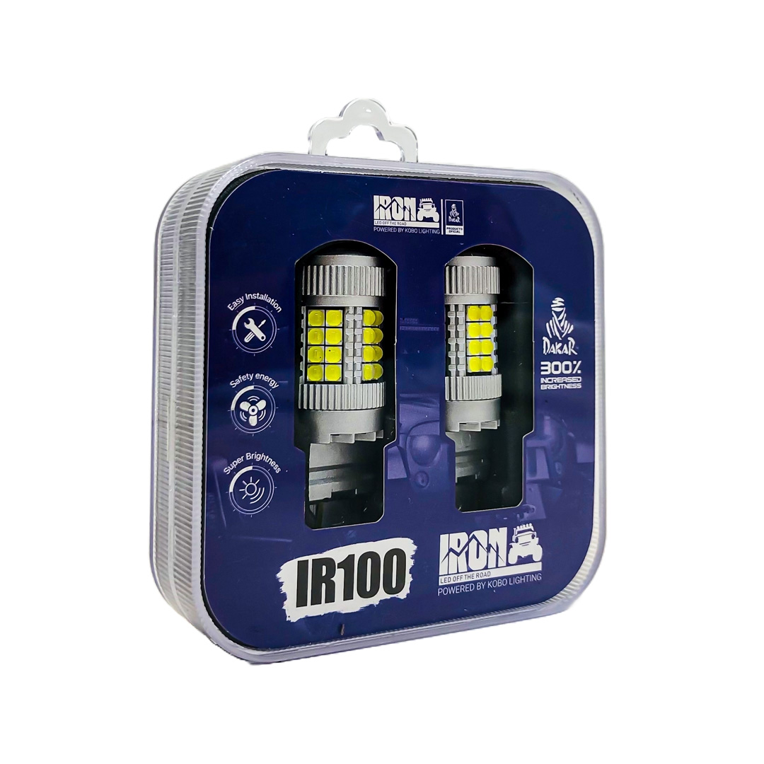 LED SENALIZACION CREE 3157 T20 COLOR BLANCO - 24 WATTS SUPER CANBUS- 40 LED CREE - 12V/24V - 3
