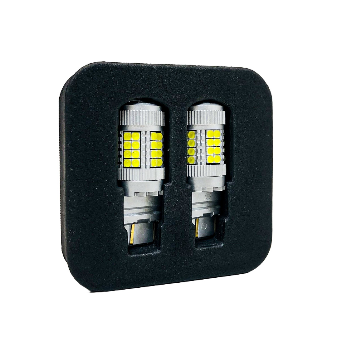 LED SENALIZACION CREE 3157 T20 COLOR BLANCO - 24 WATTS SUPER CANBUS- 40 LED CREE - 12V/24V - 4