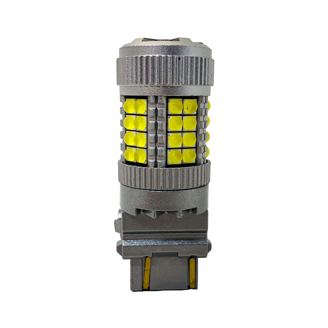 LED SENALIZACION CREE 3157 T20 COLOR BLANCO - 24 WATTS SUPER CANBUS- 40 LED CREE - 12V/24V - 5