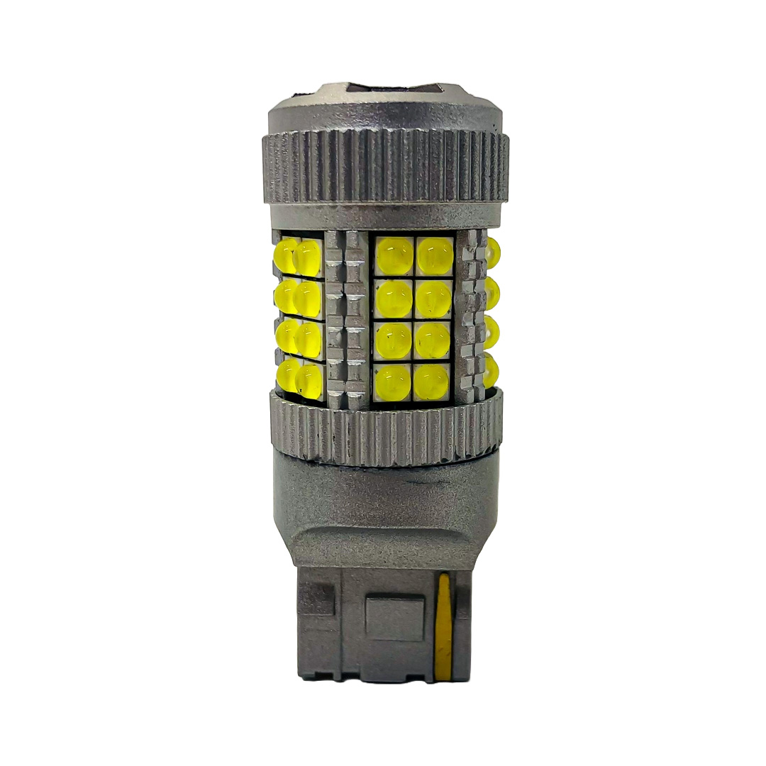 LED SENALIZACION CREE 7440 T20 COLOR BLANCO - 24 WATTS SUPER CANBUS- 40 LED CREE - 12V/24V