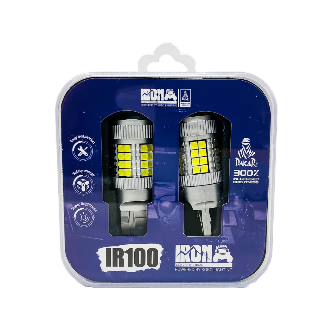 LED SENALIZACION CREE 7440 T20 COLOR BLANCO - 24 WATTS SUPER CANBUS- 40 LED CREE - 12V/24V - 6
