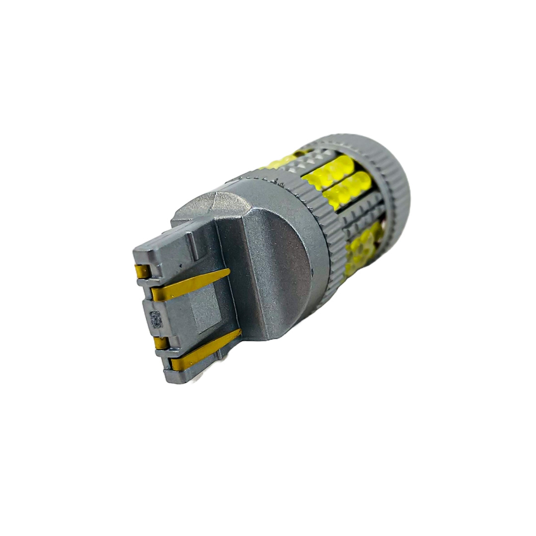 LED SENALIZACION CREE 7443 T20 COLOR BLANCO - 24 WATTS SUPER CANBUS- 40 LED CREE - 12V/24V - 4