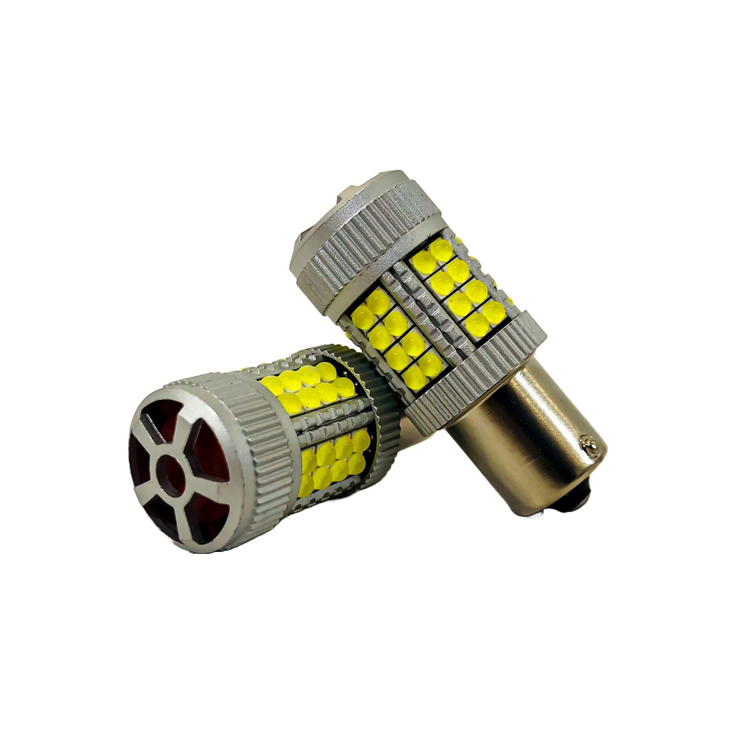 LED SENALIZACION CREE 1156 / 1141 P21W COLOR BLANCO - 24 WATTS SUPER CANBUS- 40 LED CREE - 12V/24V
