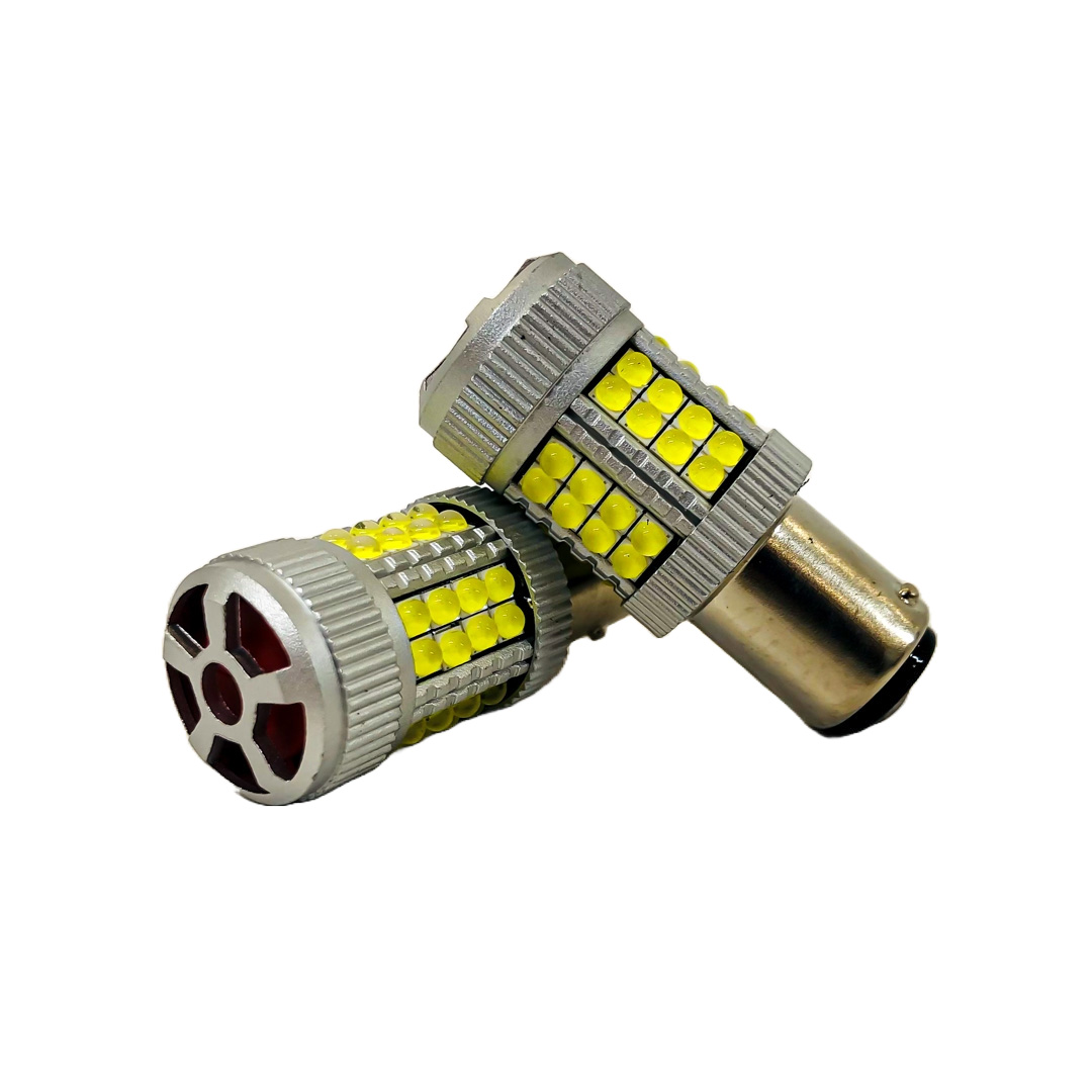 LED SENALIZACION CREE 1157 / 1034 P21/5W COLOR BLANCO - 24 WATTS SUPER CANBUS- 40 LED CREE - 12V/24V