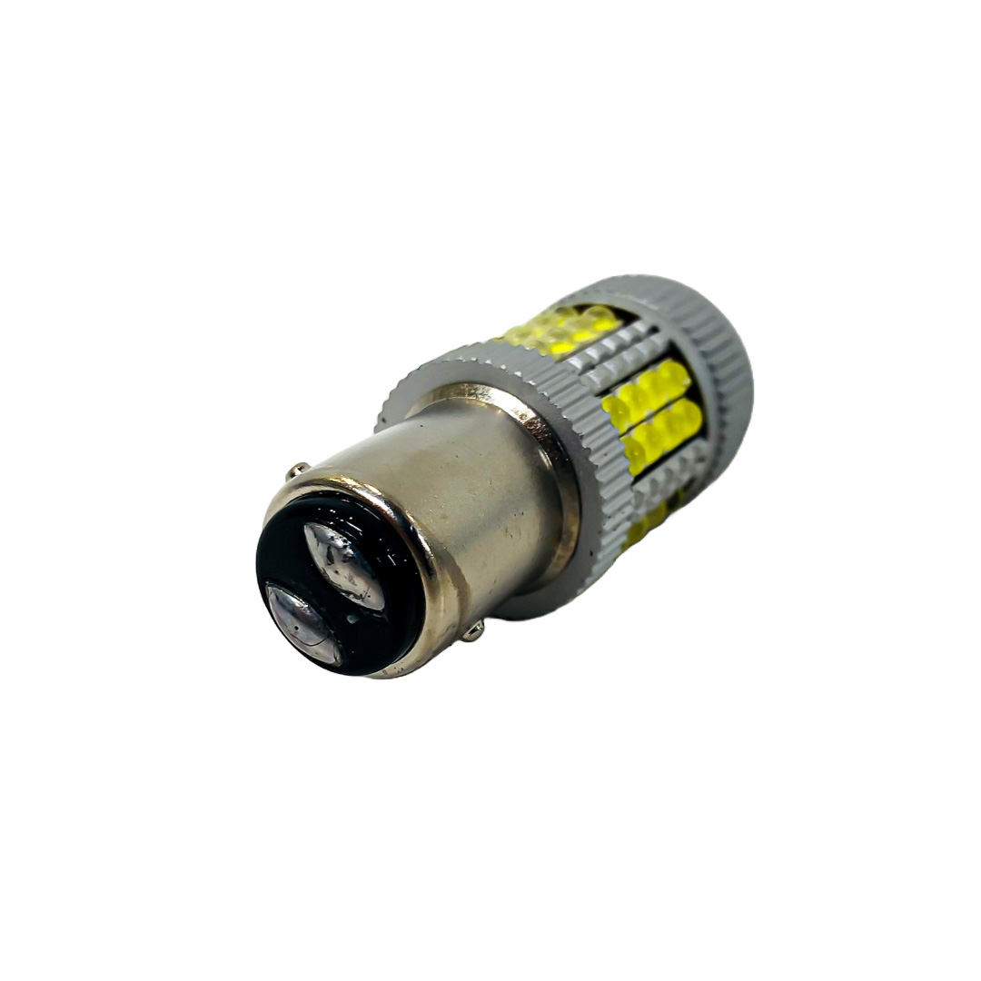 LED SENALIZACION CREE 1157 / 1034 P21/5W COLOR BLANCO - 24 WATTS SUPER CANBUS- 40 LED CREE - 12V/24V - 4