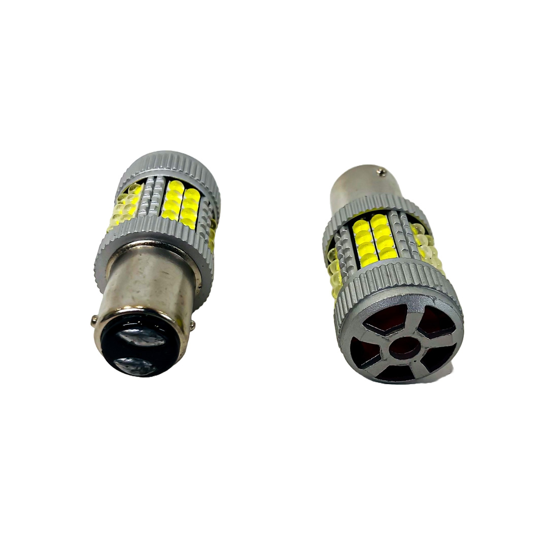 LED SENALIZACION CREE 1157 / 1034 P21/5W COLOR BLANCO - 24 WATTS SUPER CANBUS- 40 LED CREE - 12V/24V - 5