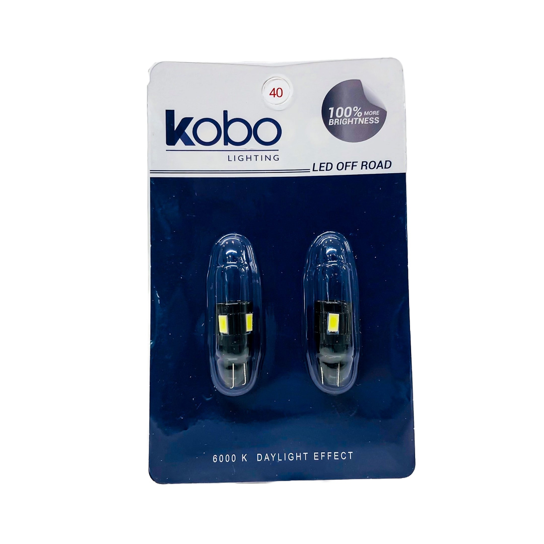 LED SEÑALIZACION CREE BLISTER X 2 - 2821 - T10 - W5W - 6 LED CREE 3570 CANBUS SUPER POTENCIA   - BLANCO 12V - BLISTER X 2 UNIDADES - 2