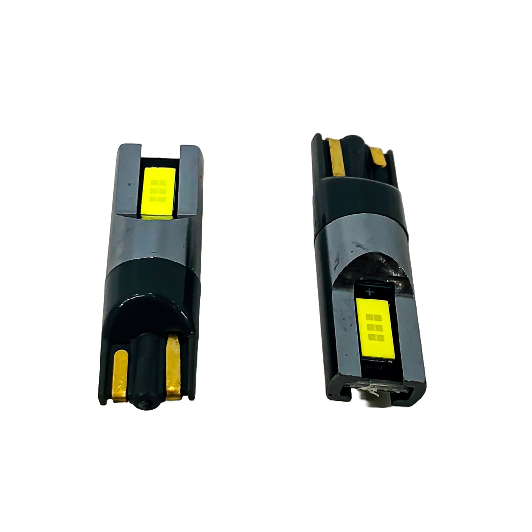 LED SENALIZACION CREE 2825 W5W COLOR BLANCO - 10 WATTS SUPER CANBUS - PLACA CHIP CREE - 12V/24V - 4