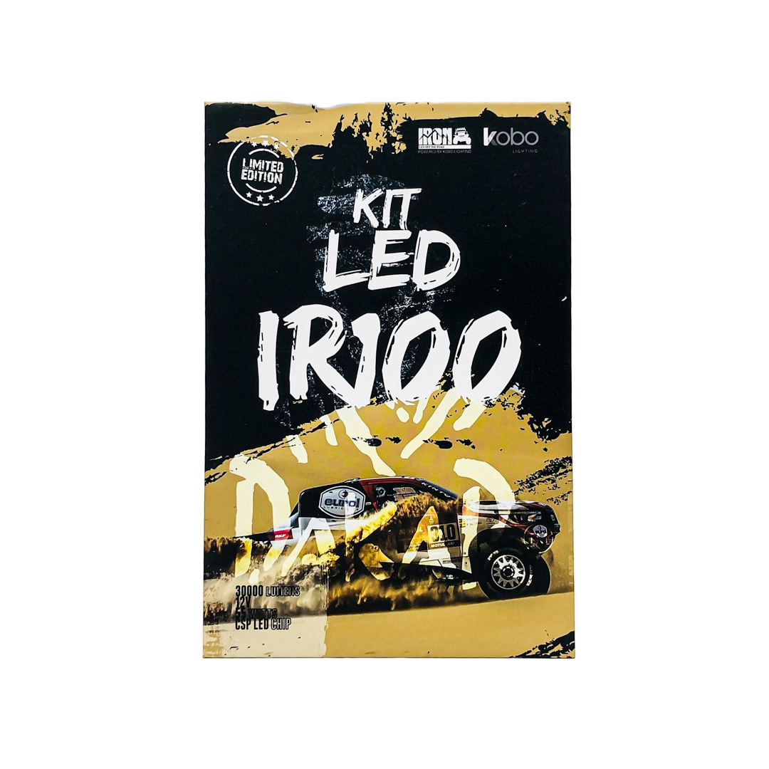 OFF ROAD KIT DE LED DAKAR NEW SERIES CANBUS 9005 HB3 DAKAR NEW SERIES 50% + LUZ CHIP CSP SUPER CANBUS 45000 LUMENS 55 WATTS 12V CON COOLER - 2
