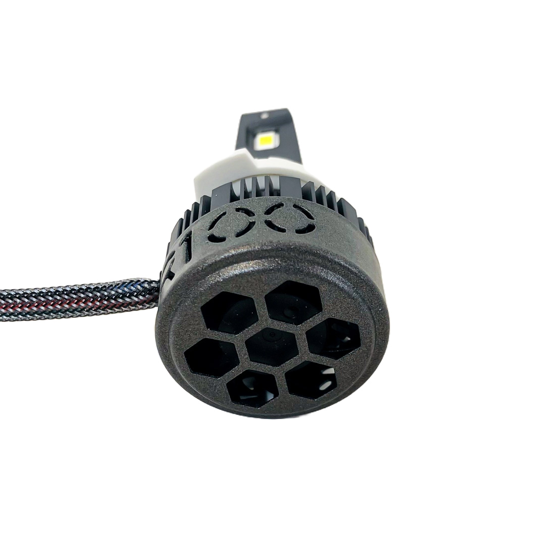 OFF ROAD KIT DE LED DAKAR NEW SERIES CANBUS 9006 HB4 DAKAR NEW SERIES 50% + LUZ CHIP CSP SUPER CANBUS 45000 LUMENS 55 WATTS 12V CON COOLER - 7