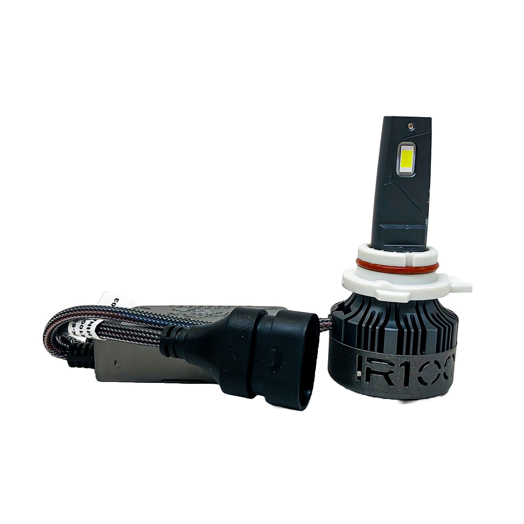OFF ROAD KIT DE LED DAKAR NEW SERIES CANBUS 9012 HB5 DAKAR NEW SERIES 50% + LUZ CHIP CSP SUPER CANBUS 45000 LUMENS 55 WATTS 12V CON COOLER