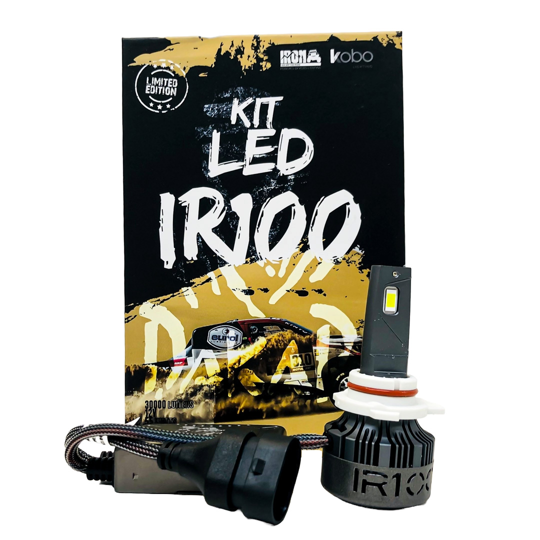 OFF ROAD KIT DE LED DAKAR NEW SERIES CANBUS 9012 HB5 DAKAR NEW SERIES 50% + LUZ CHIP CSP SUPER CANBUS 45000 LUMENS 55 WATTS 12V CON COOLER - 10