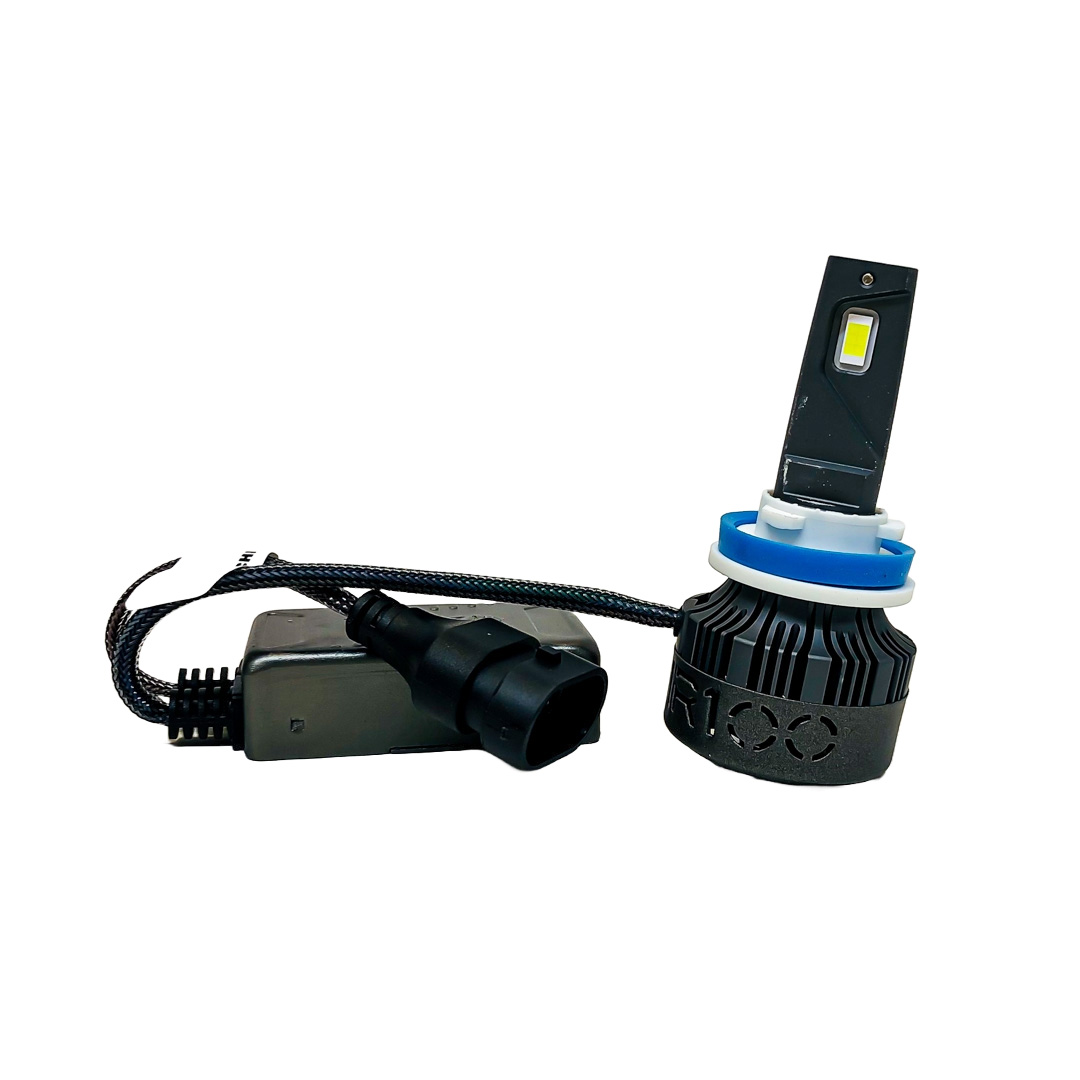 OFF ROAD KIT DE LED DAKAR NEW SERIES CANBUS H11 DAKAR NEW SERIES 50% + LUZ CHIP CSP SUPER CANBUS 45000 LUMENS 55 WATTS 12V CON COOLER