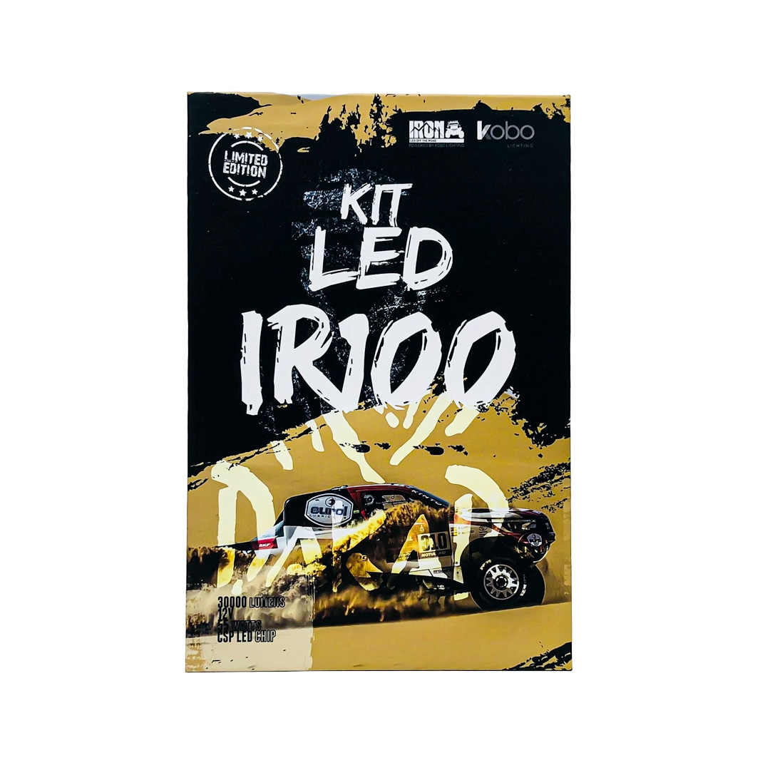 OFF ROAD KIT DE LED DAKAR NEW SERIES CANBUS H11 DAKAR NEW SERIES 50% + LUZ CHIP CSP SUPER CANBUS 45000 LUMENS 55 WATTS 12V CON COOLER - 2