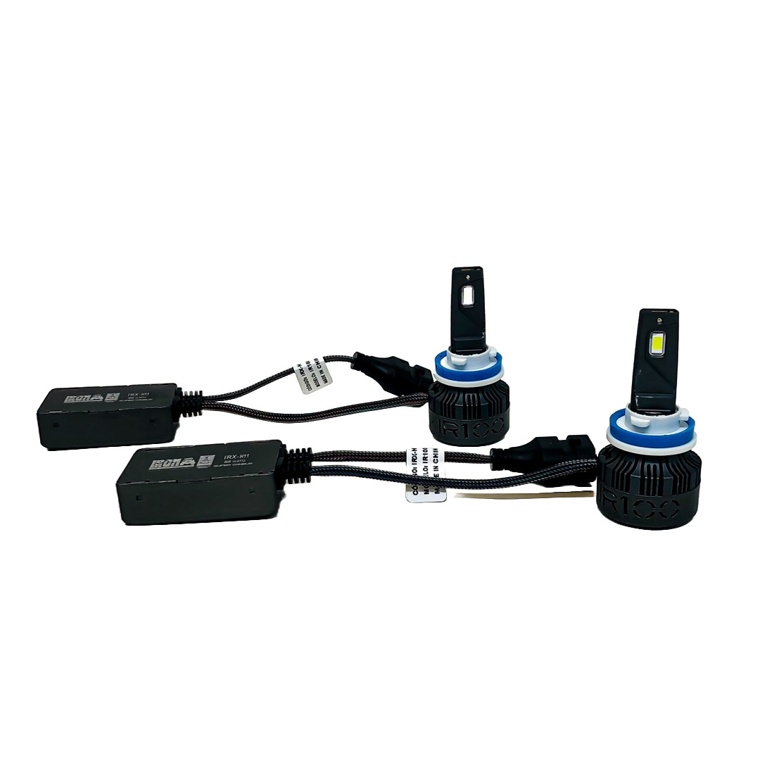 OFF ROAD KIT DE LED DAKAR NEW SERIES CANBUS H11 DAKAR NEW SERIES 50% + LUZ CHIP CSP SUPER CANBUS 45000 LUMENS 55 WATTS 12V CON COOLER - 5