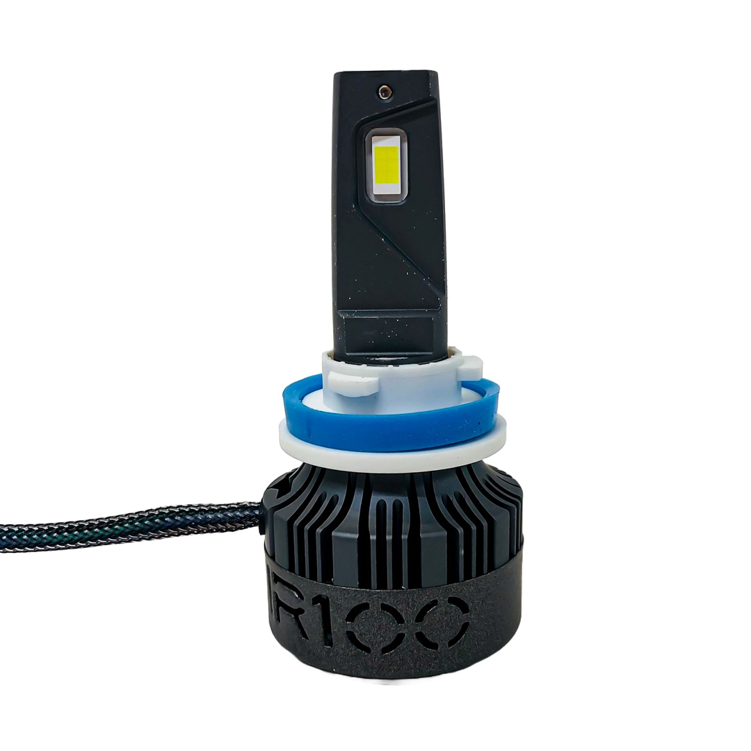 OFF ROAD KIT DE LED DAKAR NEW SERIES CANBUS H11 DAKAR NEW SERIES 50% + LUZ CHIP CSP SUPER CANBUS 45000 LUMENS 55 WATTS 12V CON COOLER - 6