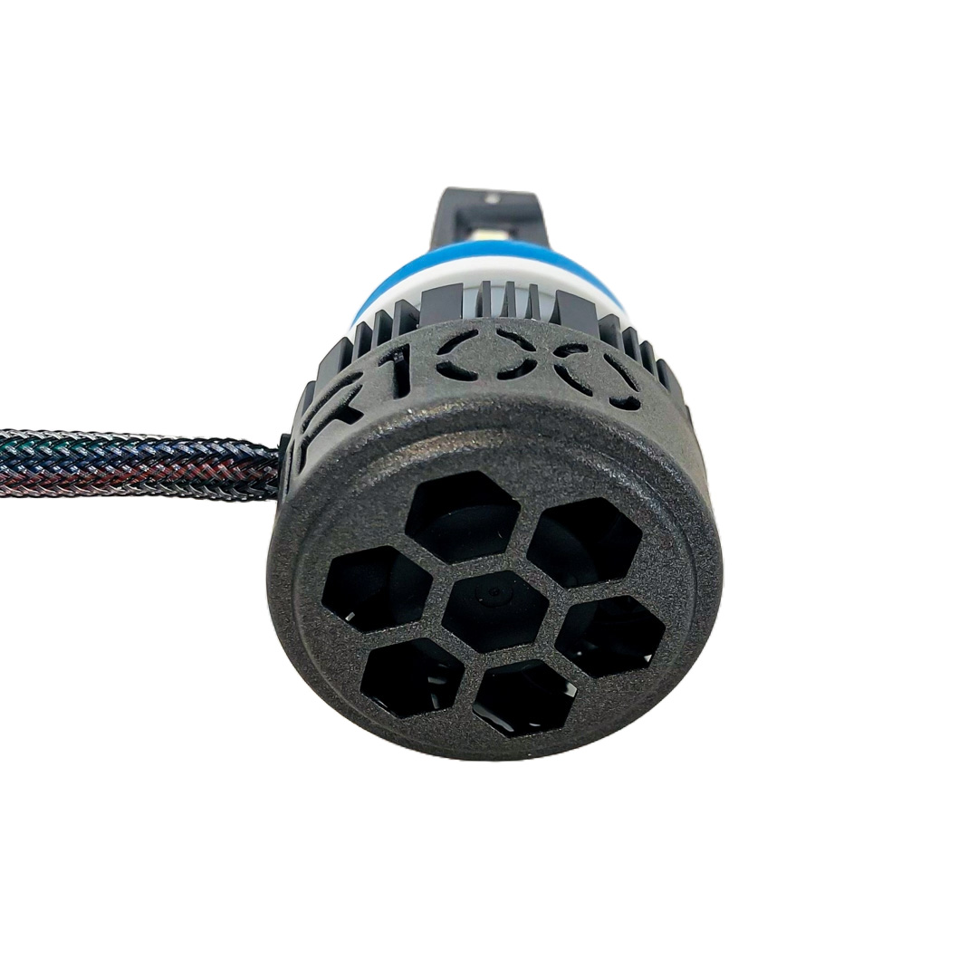 OFF ROAD KIT DE LED DAKAR NEW SERIES CANBUS H11 DAKAR NEW SERIES 50% + LUZ CHIP CSP SUPER CANBUS 45000 LUMENS 55 WATTS 12V CON COOLER - 8