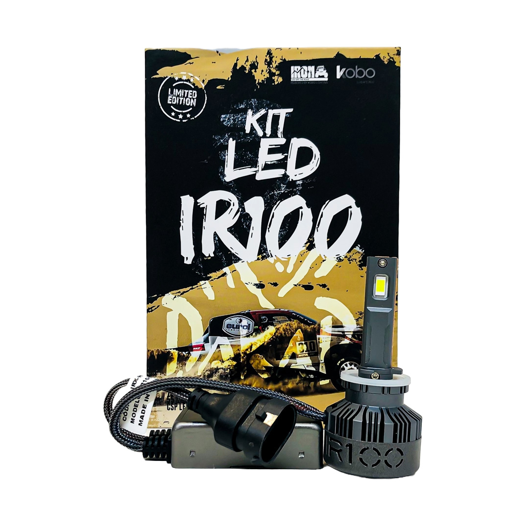 OFF ROAD KIT DE LED DAKAR NEW SERIES CANBUS H27 880/881 DAKAR NEW SERIES 50% + LUZ CHIP CSP SUPER CANBUS 45000 LUMENS 55 WATTS 12V CON COOLER - 8
