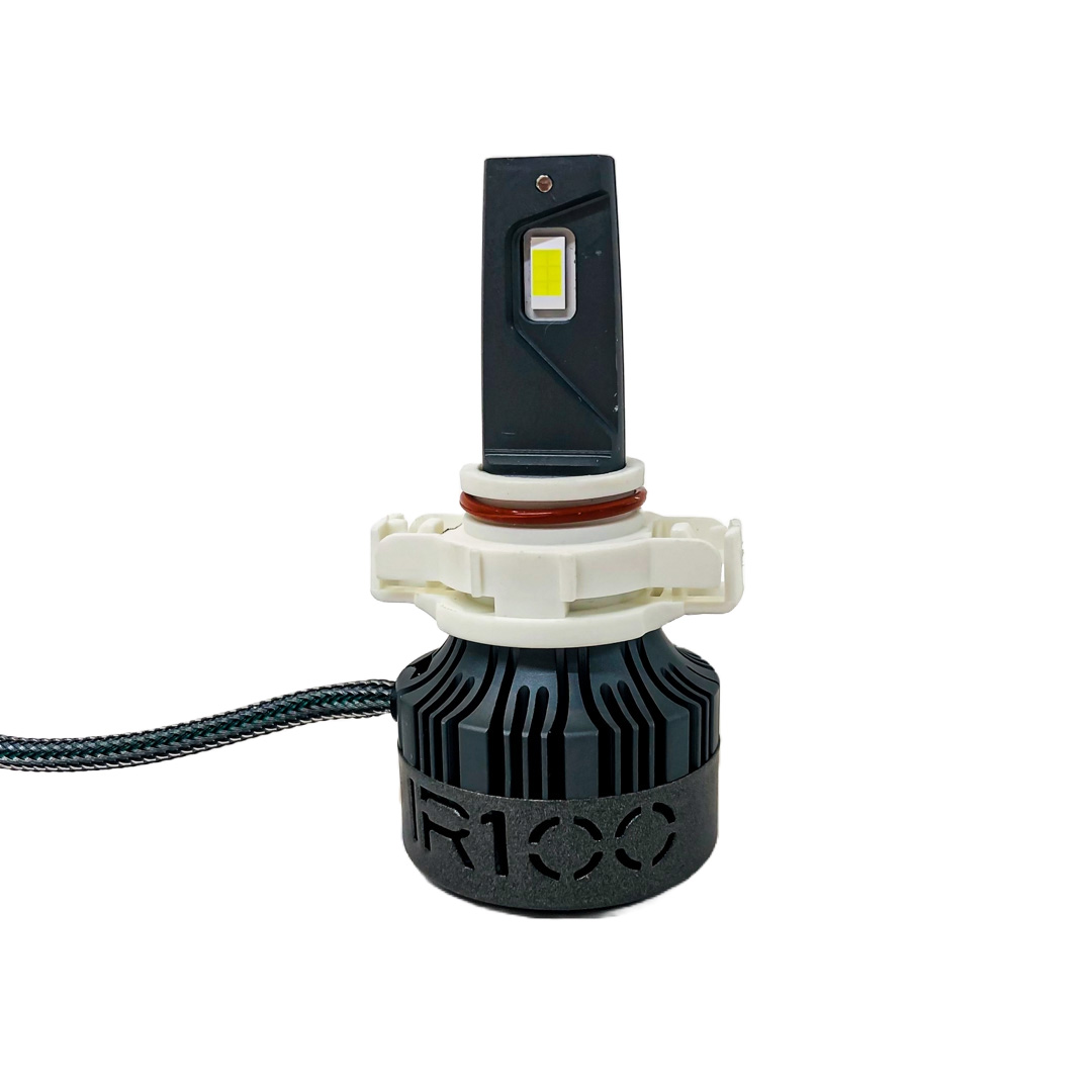 OFF ROAD KIT DE LED DAKAR NEW SERIES CANBUS PSX24W H16 DAKAR NEW SERIES 50% + LUZ CHIP CSP SUPER CANBUS 45000 LUMENS 55 WATTS 12V CON COOLER - 5