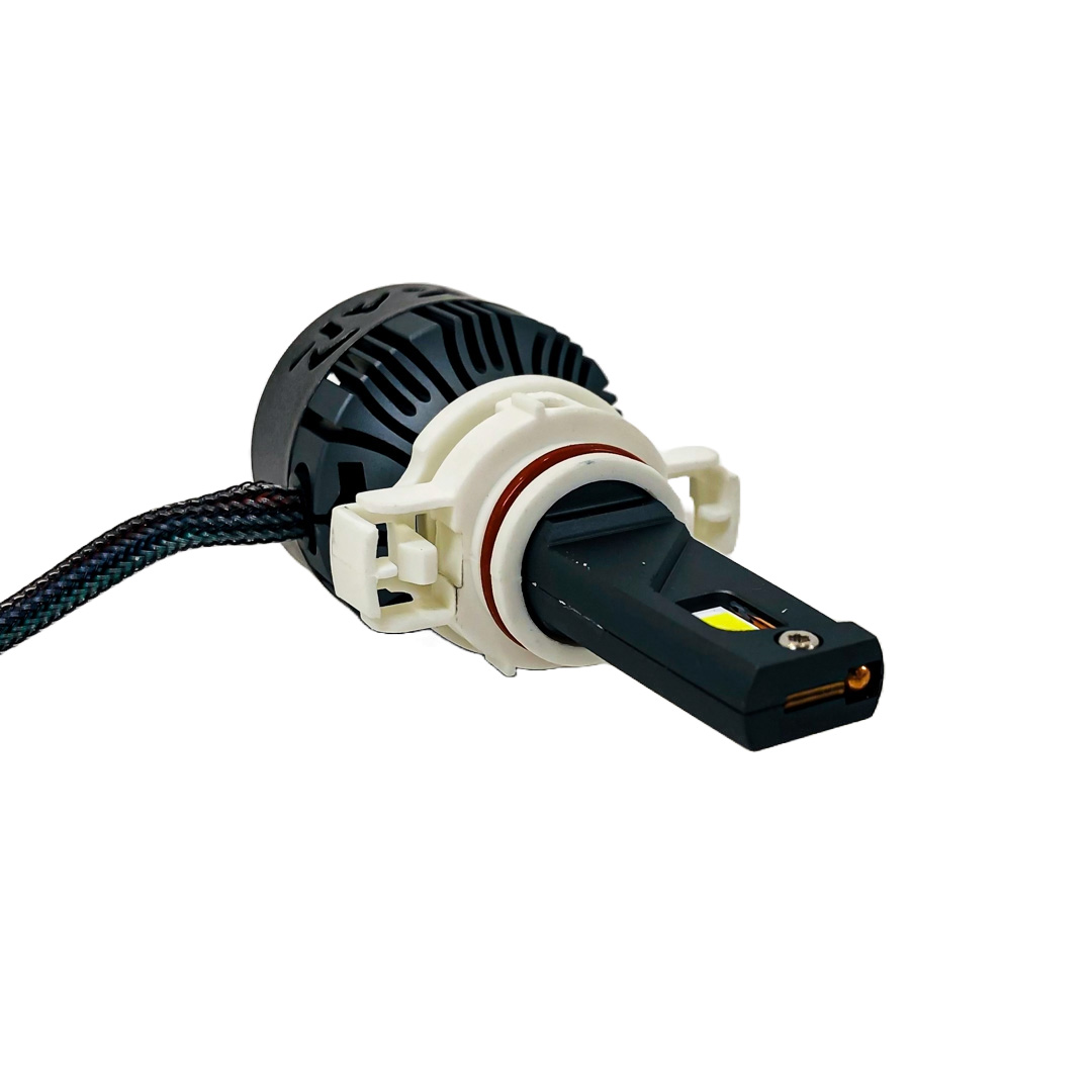 OFF ROAD KIT DE LED DAKAR NEW SERIES CANBUS PSX24W H16 DAKAR NEW SERIES 50% + LUZ CHIP CSP SUPER CANBUS 45000 LUMENS 55 WATTS 12V CON COOLER - 6