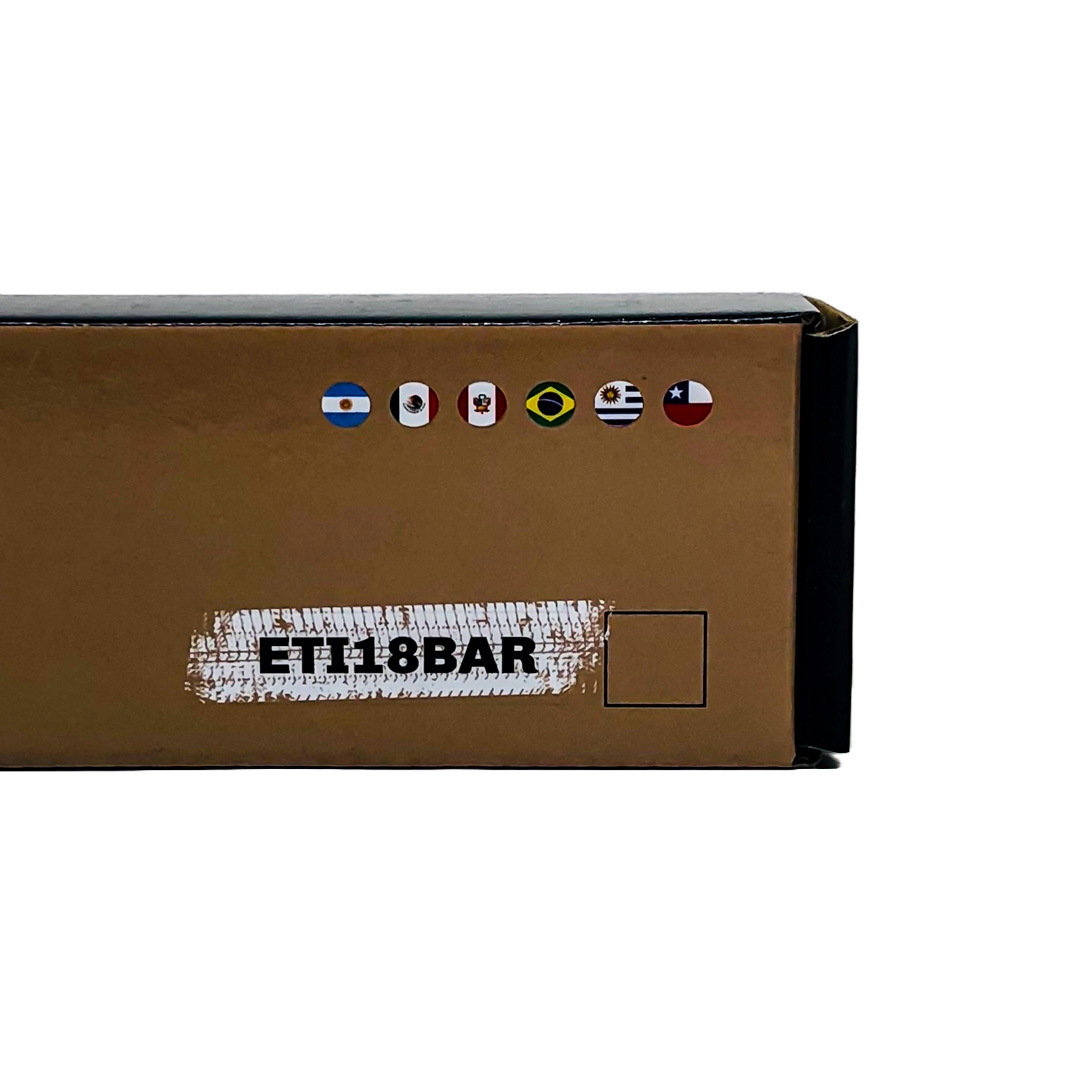 OFF ROAD BARRA LED COB DUAL 12-36V BLANCA Y AMBAR 2 BLOQUES COB 30W FLASH 10 FUNCIONES 300X40X45MM  INCLUYE TOMA A 12V CON INTERRUPTOR ON / OFF Y MANEJO DE FUNCIONES DESTELLANTES - 3