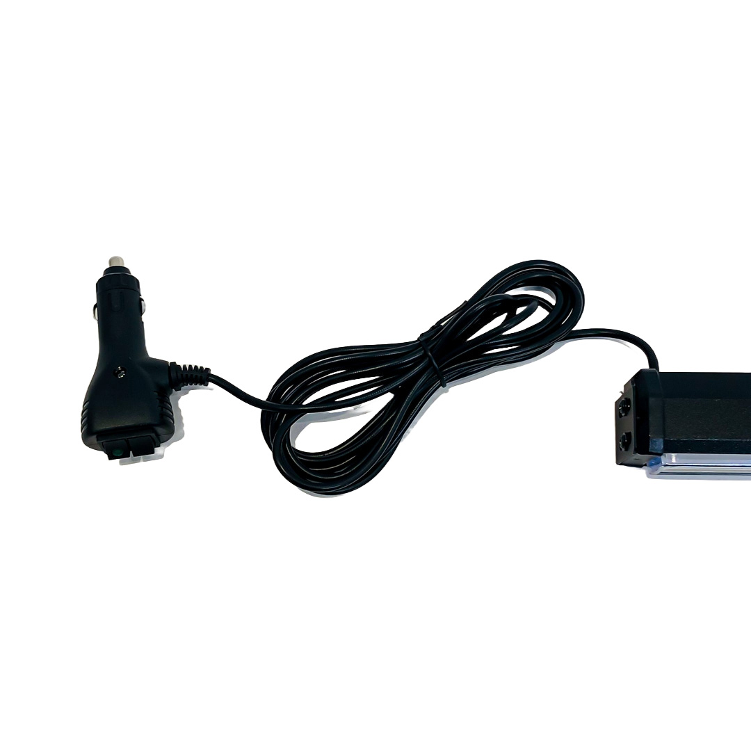 OFF ROAD BARRA LED COB DUAL 12-36V BLANCA Y AMBAR 6 BLOQUES COB 90W FLASH 10 FUNCIONES 900X40X45MM  INCLUYE TOMA A 12V CON INTERRUPTOR ON / OFF Y MANEJO DE FUNCIONES DESTELLANTES - 4