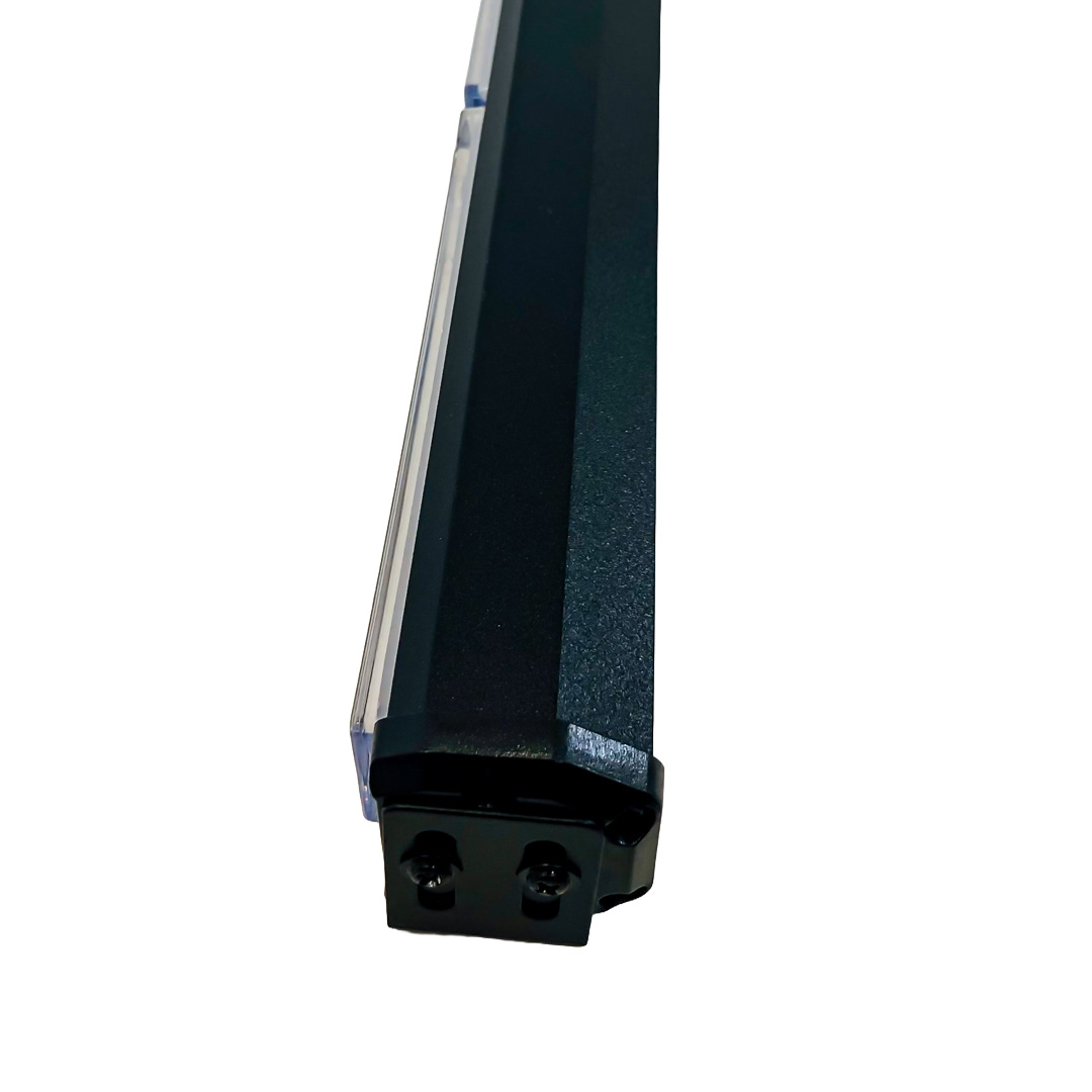 OFF ROAD BARRA LED COB DUAL 12-36V BLANCA Y AMBAR 5 BLOQUES COB 75W FLASH 10 FUNCIONES 750X40X45MM  INCLUYE TOMA A 12V CON INTERRUPTOR ON / OFF Y MANEJO DE FUNCIONES DESTELLANTES - 7