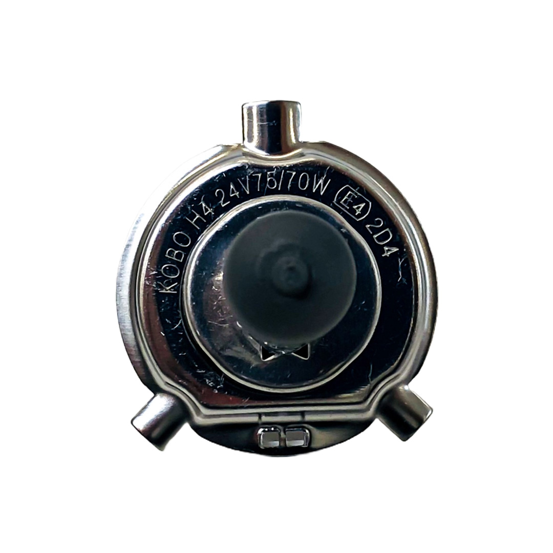 LAMPARA HALOGENA ESTANDAR H4 PT43 24V 60/55W KOBO (CODIGO ANTERIOR: 13342KO) CANTIDAD POR CAJA MASTER 250 - 3